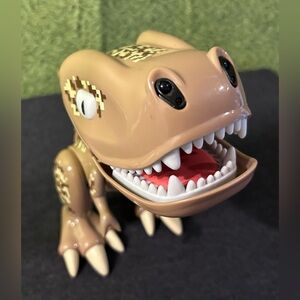 Spin Master Zoomer Chomplingz SANDSTORM Interactive 7" Chomping Dino Works Great